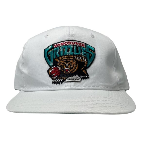 1994 Sports Specialties Vancouver Grizzlies Logo Snapback Hat - Picture 1 of 11